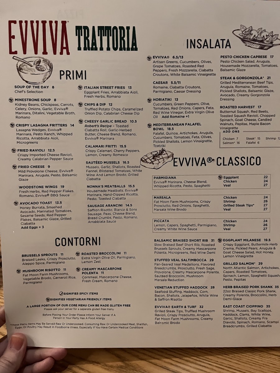 Menu Evviva Trattoria Marlborough-4